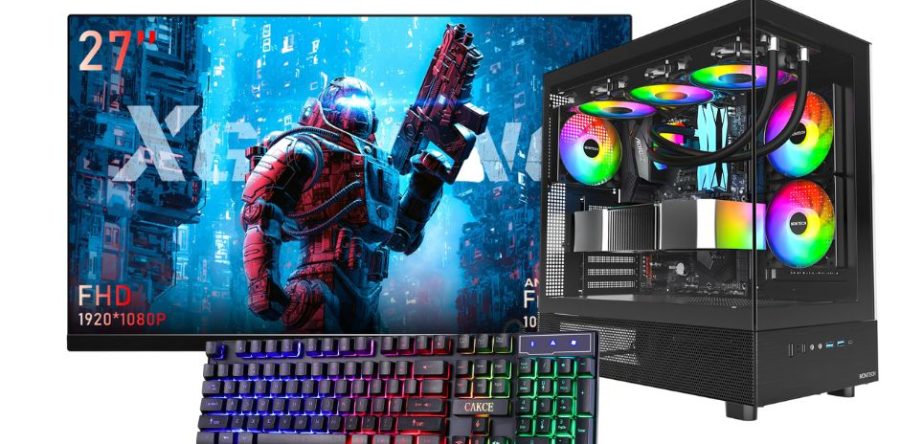High-End Gaming PC Bundle with 27Inch FHD LED
